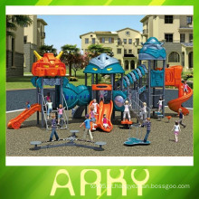 2015 crianças usadas ao ar livre playground herói equipamentos